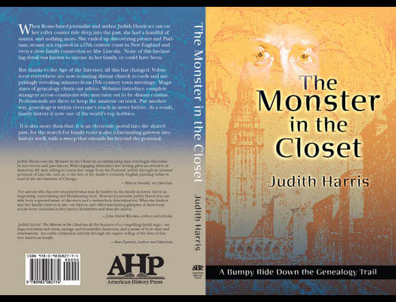 Cover for 'Monster in the Closet,' published by American History Press
